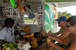 Anguilla beach bars, The Sunshine Shack, Garvey's