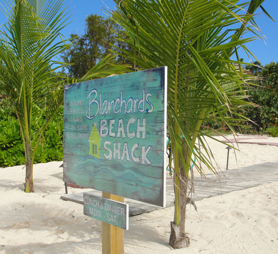 Blanchards Beach Shack, Meads Bay, lunch in Anguilla, Anguilla beach restaurant