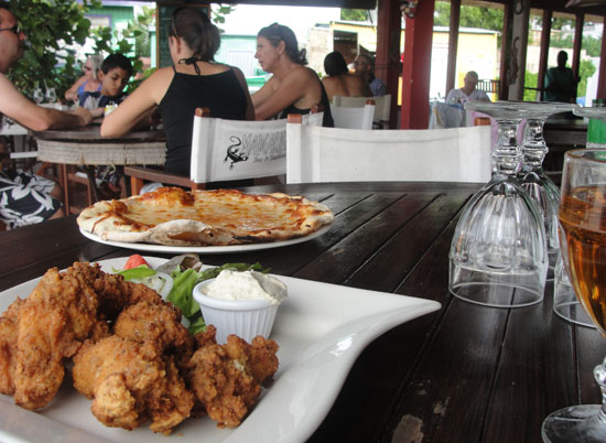 Madeariman, Shoal Bay East, Anguilla beach restaurants