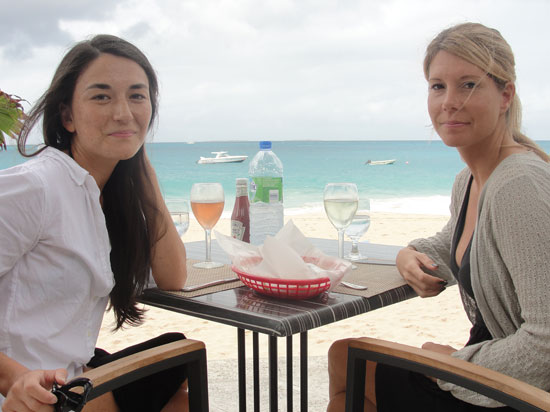 Straw Hat, Meads Bay, Nori Evoy, Kristin Bourne, lunch in Anguilla, Anguilla beach restaurant