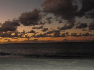 Anguilla beaches, Meads Bay, sunset