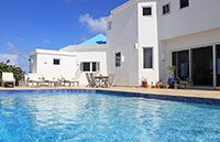 anguilla beaches villa pool view