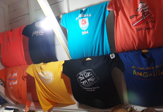 irie life t-shirts on display