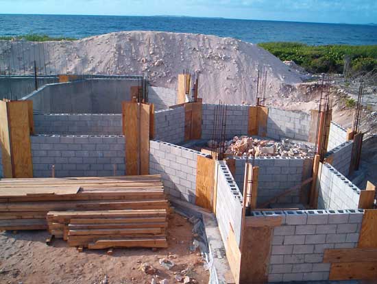 block walls formed