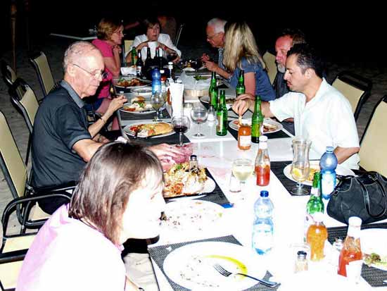 Anguilla conference dinner on the beach