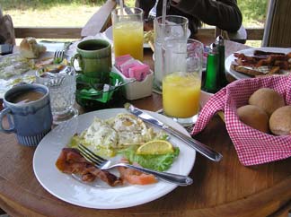 Anguilla breakfast