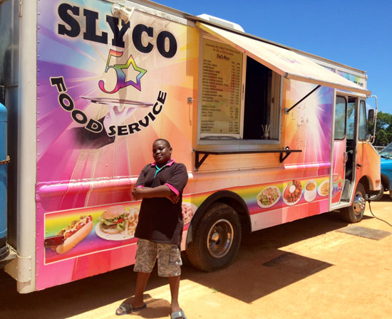 tishawn and the slyco food van