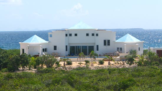 anguilla home caribbean tour facing caribbean sea