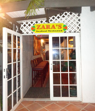 Anguilla hotels, Allamanda Beach Club, Anguilla restaurants, Zara's