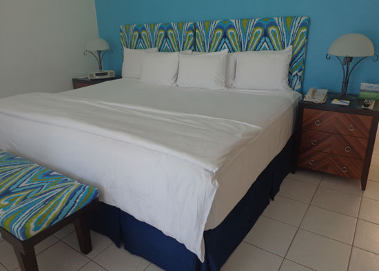 Anguilla hotels, Anguilla resorts, bed, CuisinArt Golf Resort and Spa