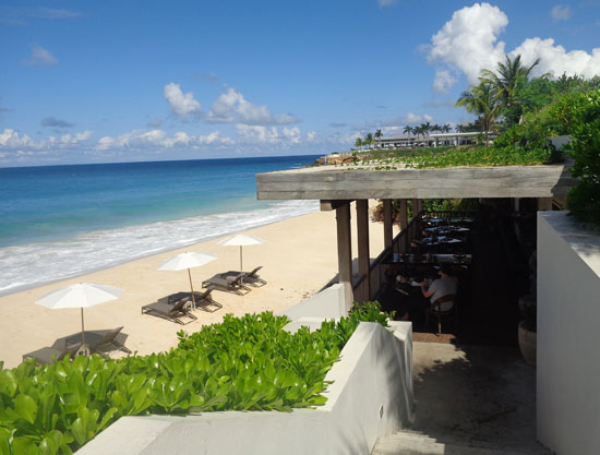 Anguilla hotels, Anguilla restaurants, Half Shell, Viceroy, Barnes Bay Anguilla