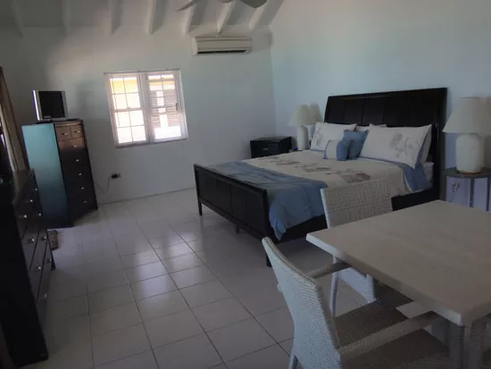 second level king room at rendezvous bay hotel