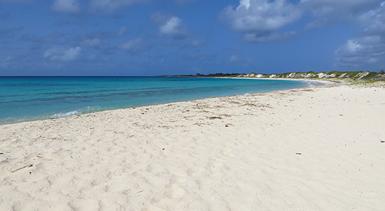 cove bay a kitesurfing spot in anguilla