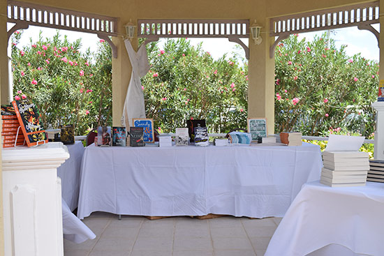 book shop gazebo