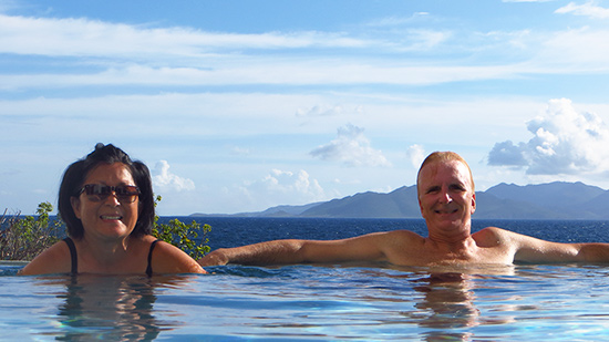 tequila sunrise anguilla pool relaxation