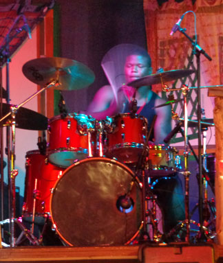 Anguilla music, British Dependency, live music, band, drums, drummer, Jaiden Fleming