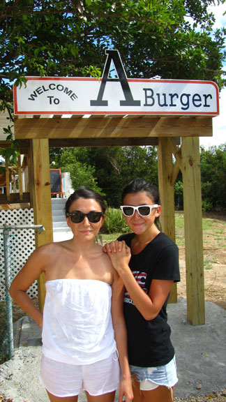 Anguilla restaurant, A Burger, Anguilla picnic