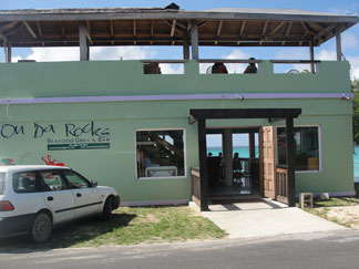 Anguilla restaurant, On Da Rocks, Island Harbour