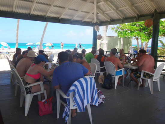 st. maarten guests in anguilla at prickly pear