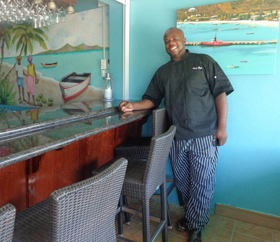 Anguilla hotels, Anguilla restaurants, Tasty's Restaurant, Chef Dale Carty, tapas bar, new bar