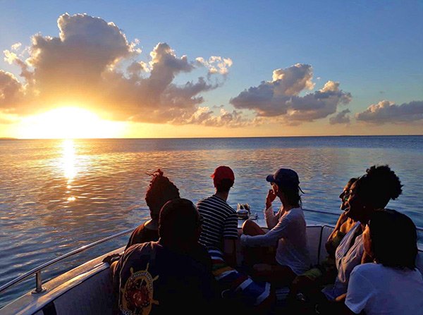 anguilla sunsets aboard gotcha