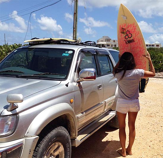 packing up our surfboards