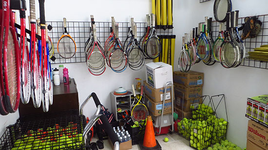 storage room anguilla tennis academy