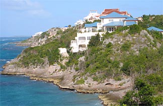 Anguilla Villa, view to East