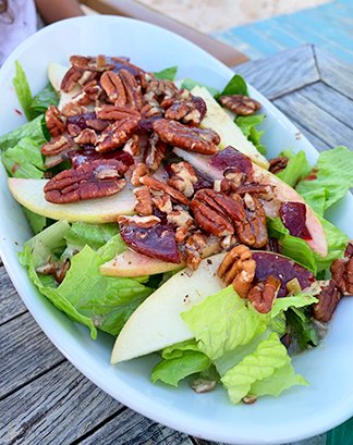 Beet & Apple Loaded Salad from waves