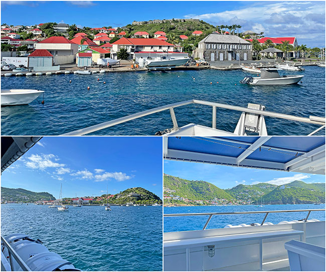 Arriving in St Barths