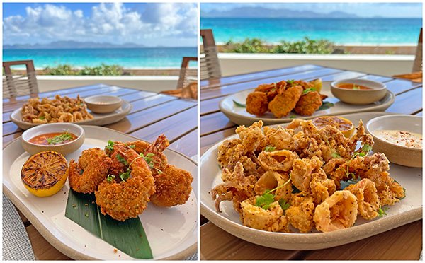 Fried Calamari & Panko Shrimp