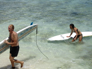 barbados surfing zed's