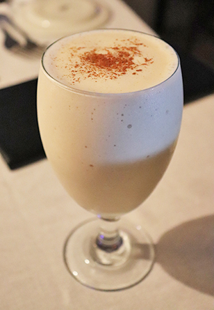 Baileys, Banana and coconut Colada at Es Oven