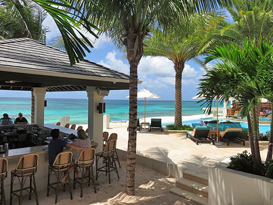 beach bar at shoal bay zemi beach club