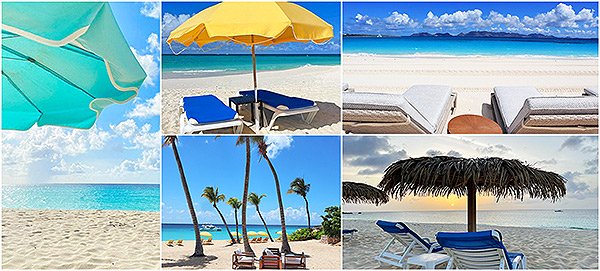 Anguilla Beaches Perfect Beach Chairs  