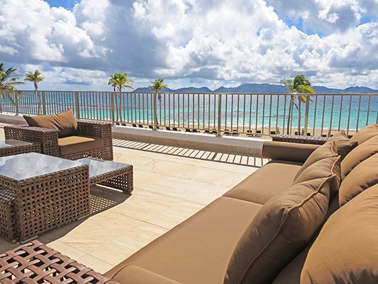 beachfront suite at the reef anguilla