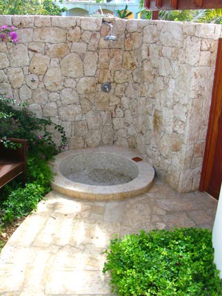 anguilla villa black pearl showers