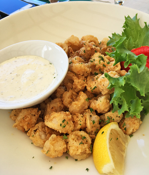 Fried calamari at Madeariman