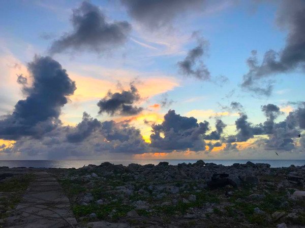   sombrero island sunset