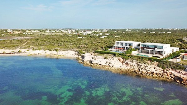 Champagne Shores from the water