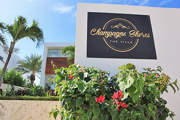 Champagne Shores The Villa enterance