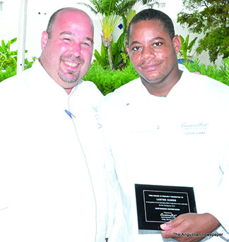 chef lester gumbs of cuisinart anguilla