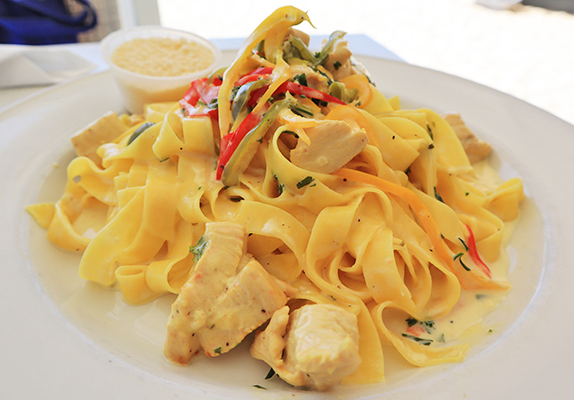 Rendezvous Bay, The Place Chicken Pasta