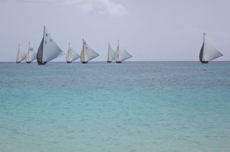 class a race in process on anguilla's seas