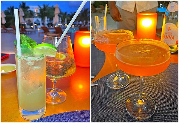 Cocktails at Oliva