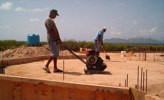 compacting the backfill