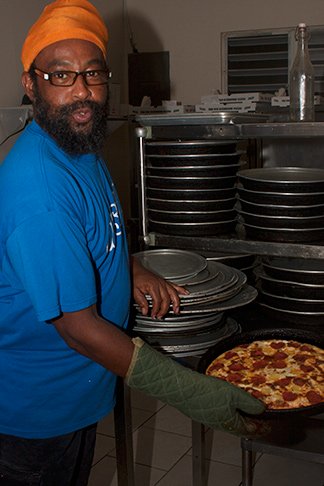 Corner Bar Pizza baker