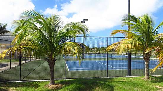 courts at anguilla tennis academy