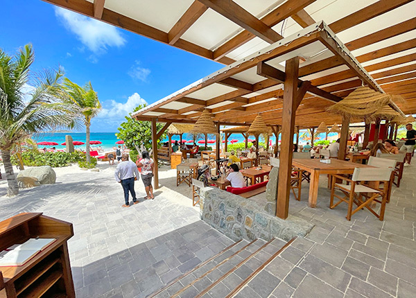 Kontiki Beach on Orient Bay, Saint Martin