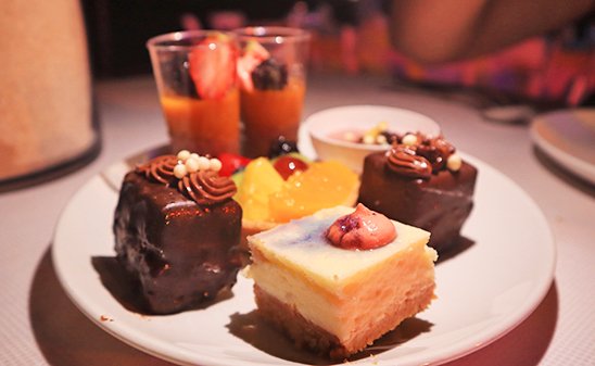Cheesecakes, Chocolate Cakes & Mousse at Beach BBQ Buffet At Belmond Cap Juluca
